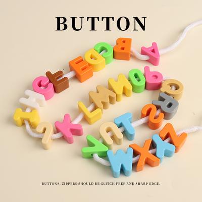 5 шт. Цветная повседневная обувная пряжка Буквенно-цифровые аксессуары С бусинами Сделай сам Толстая обувь Шнурки Декоративные пуговицы