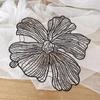 5Pcs White Flower Lace Patches Applique Repair Sewing Accessories 17CM Wide