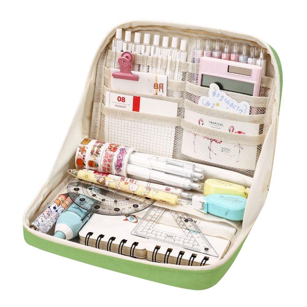 Прозрачный пенал большой вместимости, новая сумка для ручек, для студентов