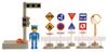Toyco Sound Traffic Light Set Shining!