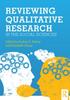Книга Reviewing Qualitative Research In the Social Sciences
