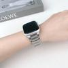 Wrist Strap for Apple Watch Series 10 9 8 7 SE 6 5 4 3 2 1 42mm 41mm 40mm 38mm One-Bead Stainless Steel Watch Band