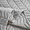 3pcs Set Quilted Bedspread, Solid Color Soft Breathable Bedsheet, 230*230cm+2pcs Pillowcase 51*66cm