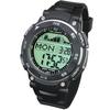 Rad Weather Diver's Tide Graph Watch, 100m Water Resistant, Digital Watch (Black, Standard LCD)