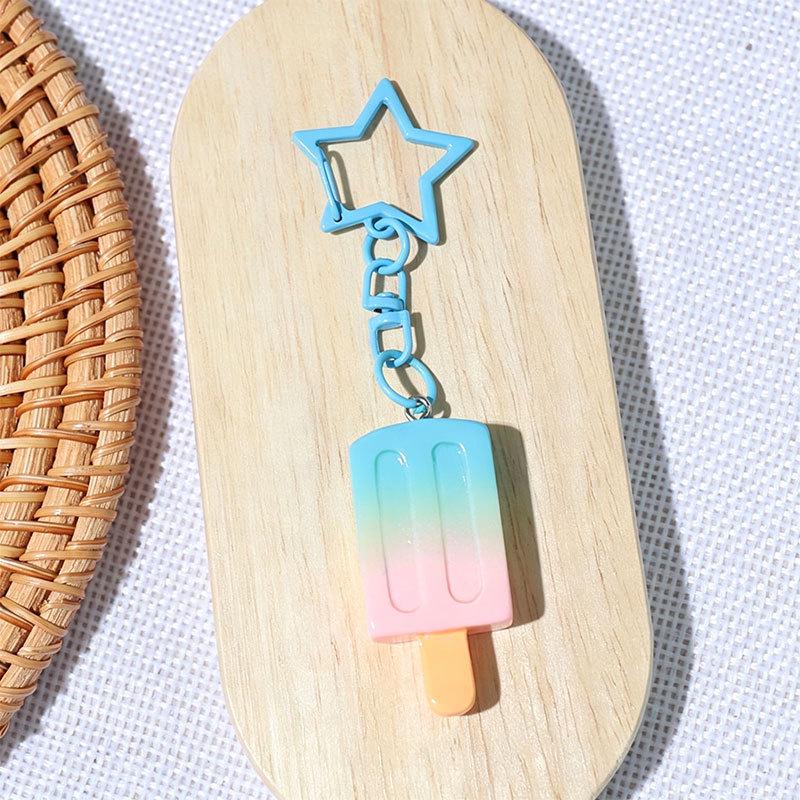 Смоляные подвески в виде мороженого и эскимо для DIY брелоков и аксессуаров для сумок