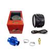2 Inches 52mm Car Water Temperature Gauge 40~120 ℃ With Water Temp Sensor & Water Temp Joint Pipe 1/8ZG Sensor Adapter Car Gauge