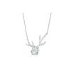 Swarovski Polar Bestiary Necklaces Womens Silvery White