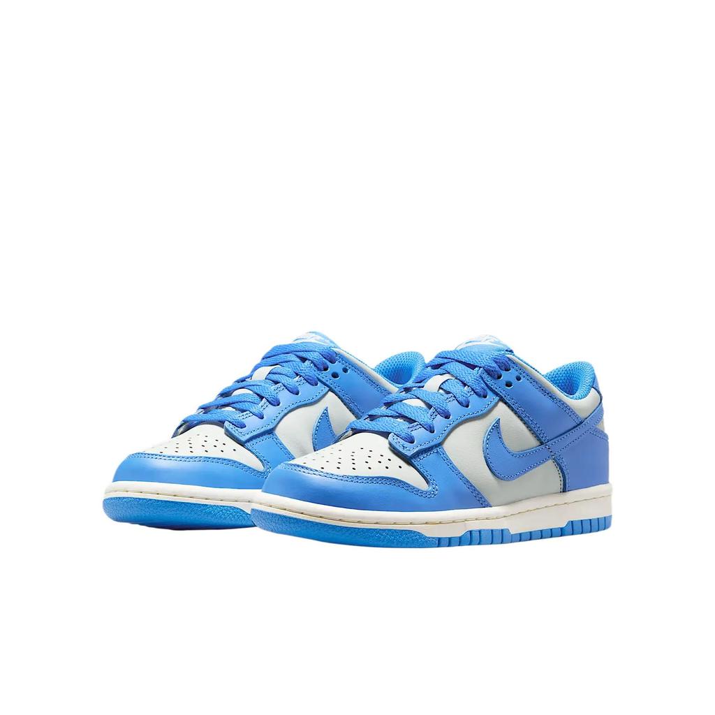 Nike Dunk Low GS Светло-голубой/Серебристый Детские кроссовки Светло-серебристый/Парусный FB9109-004