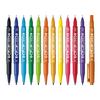 Zebra Extra Fine 10 Масляная ручка, Маки, Наконечник, Коричневый, Ручки, B-MO-120-MC-E