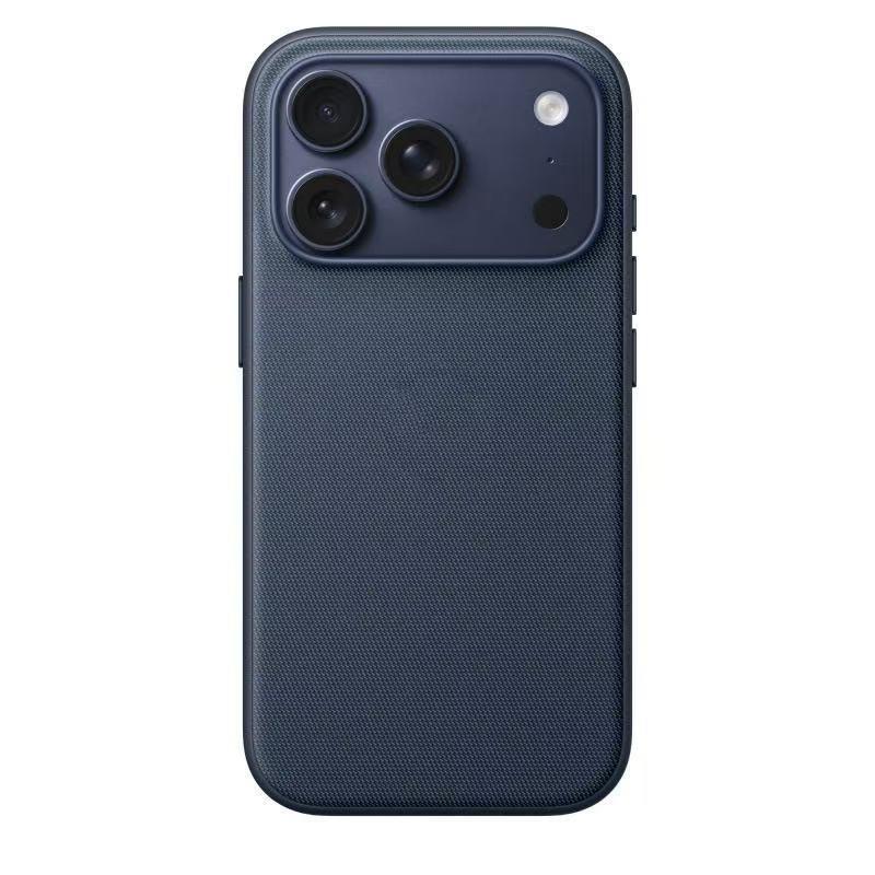 Magnetic Phone Case IPhone 17 Pro Max With Capacitive Touch Button Tech Fabric Cover Anti-Slip Grip