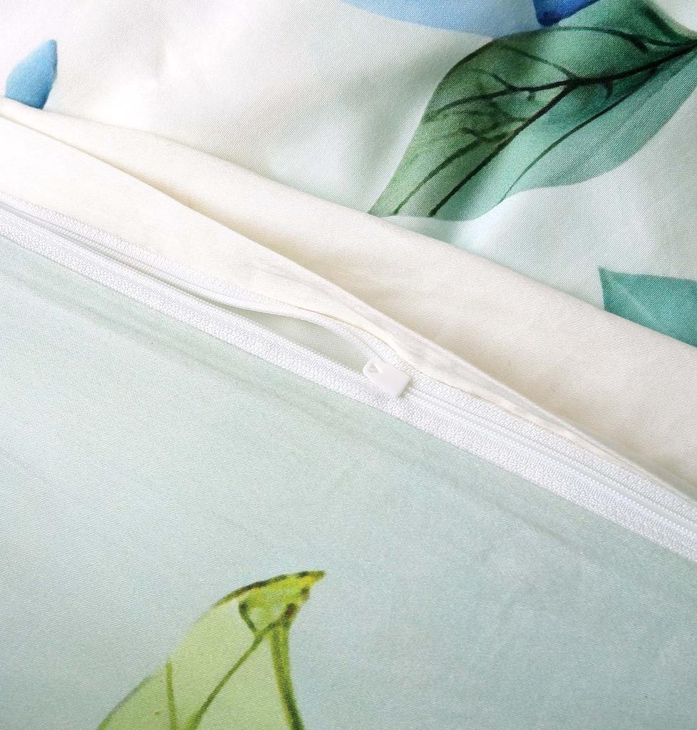Bedding set 220X200 SATIN COTTON digital print royal blue