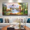 Природный пейзаж, большая алмазная живопись «сделай сам», 5d, полная круглая дрель, мозаика, вышивка, украшение стены AA2861