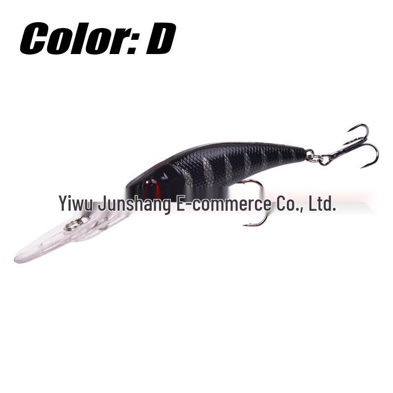 Набор воблеров Bionic Minnow для глубоководной рыбалки - Плавающий твердый искусственный воблер для дальнего заброса