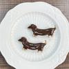 Мультяшная заколка для волос Милая форма собаки Зажим для челки сбоку Инструменты для макияжа для женщин Дамская шпилька Аксессуары для головных уборов для девочек Подарки