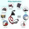 1PC SAE Quick Connector Harness SAE Adapter Male Plug To Female Socket Cable 12AWG SAE Extension Cable for Solar Panel Charger