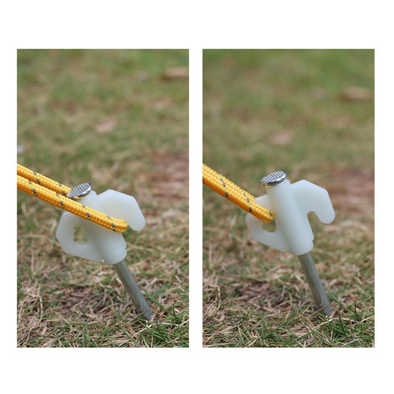 1 шт. колышек для палатки, колышки для палатки, колышки для палатки, прочный фиксатор для троса для кемпинга на открытом воздухе, высокопрочные аксессуары для палаток