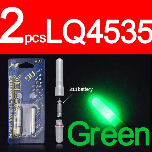 2 шт., электронные световые палочки для ночной рыбалки, поплавочная удочка, водонепроницаемый светильник для сбора рыбы, светящиеся лампы, светящиеся палочки для сети