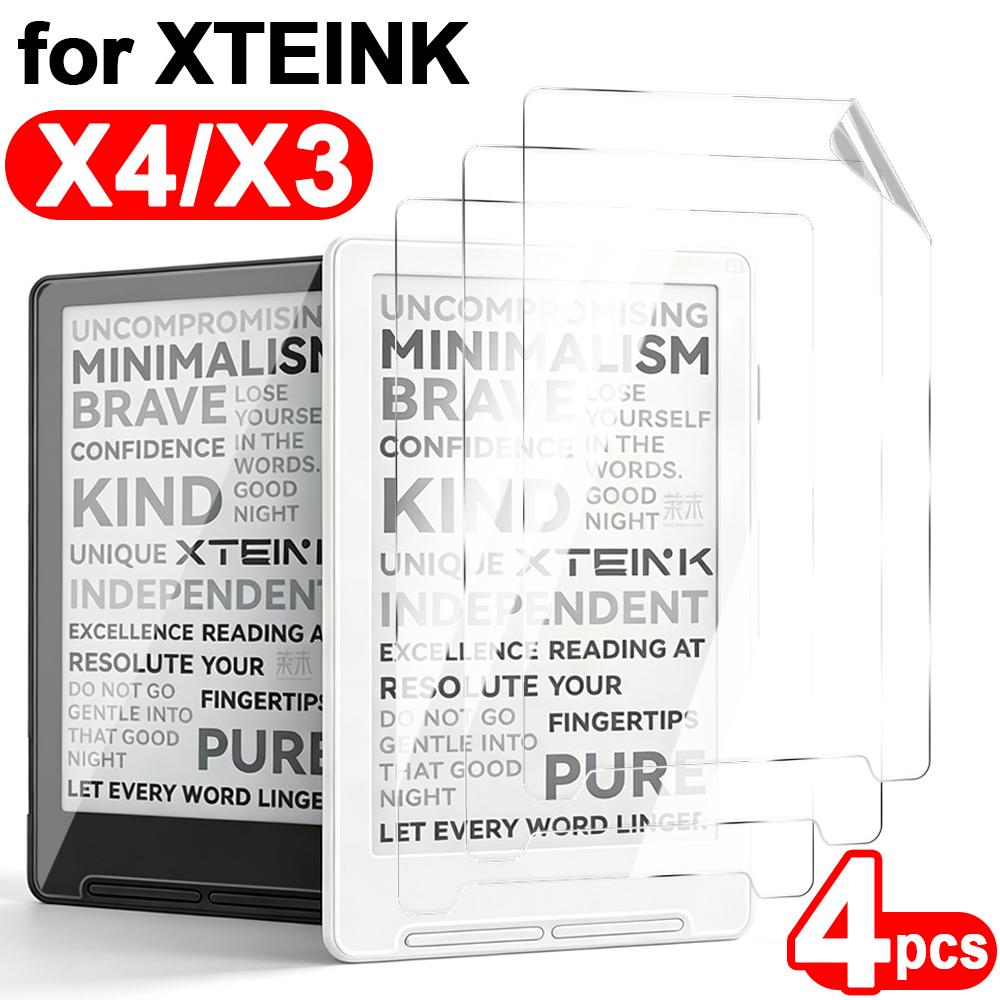 Для XTEINK X4/X3 Защитная пленка для экрана электронной книги Антибликовая Защита от царапин Без пузырей Мягкие пленки для Xteink X4 Xteink X3 Защитный чехол