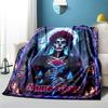1PC Custom Name Day Dead Art outdooor Flannel blankets Throw Blanket All-Season Throw Gift Bedspread for Couch, Bed, Camping Holiday Birthday gift