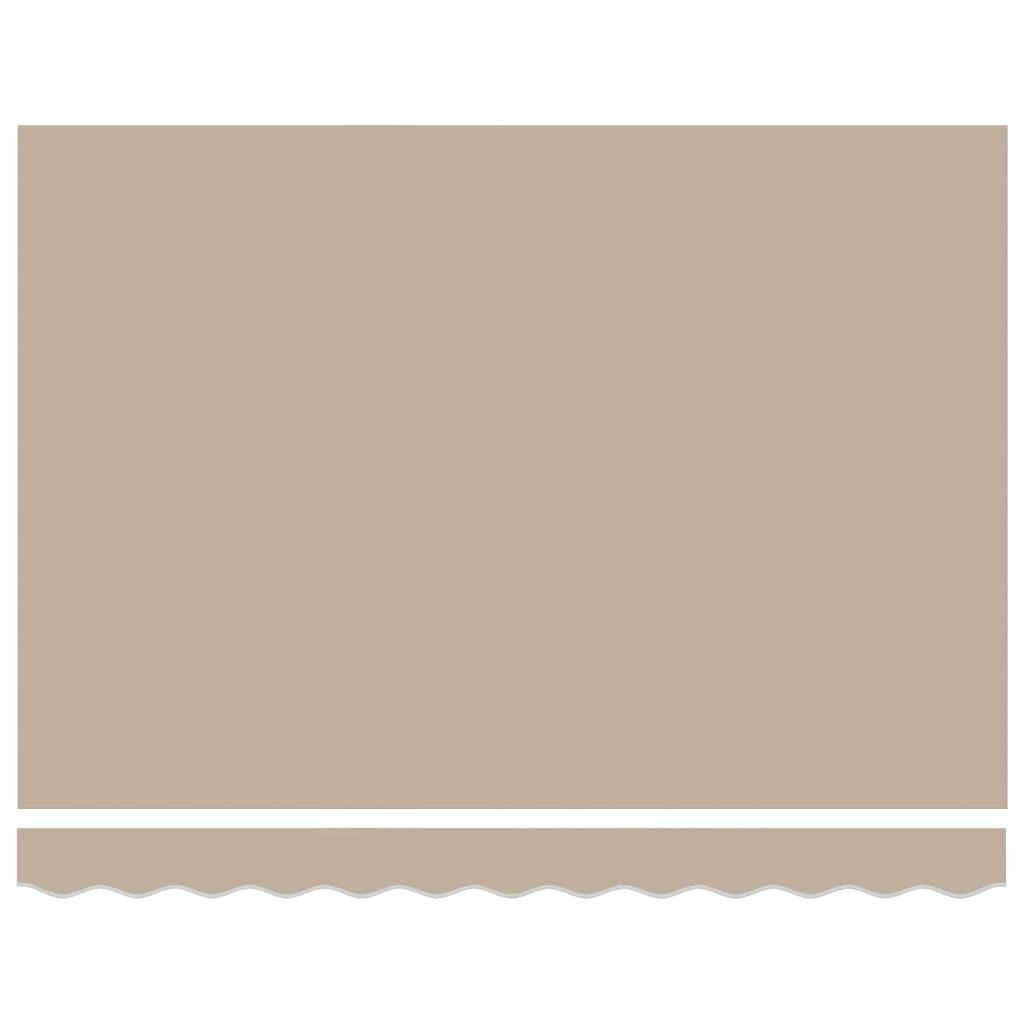 Retractable Awning Beige 300 x 250 x 165 cm Fabric and Metal