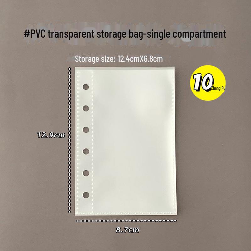 Блокнот формата А7 с отрывными листами, сумкой для хранения и фотоальбомом на ПВХ-молнии