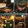 200 LED String Light Outdoor Solar Fairy Tale Light 12M IP65 Waterproof Garden Christmas Decoration Courtyard Holiday Party Atmosphere Light