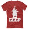 СССР Социализм Рабочий и Колхозница Статуя СССР Футболка Новая 100% Хлопок Короткий Рукав Круглый Вырез Футболка Повседневная Унисекс Топ