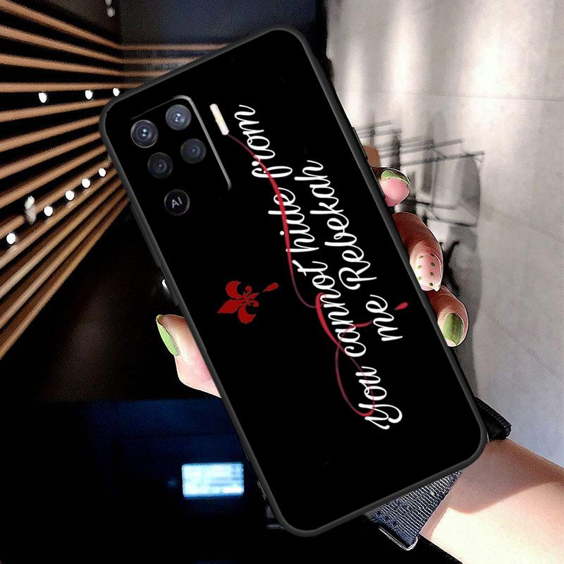 Чехол Originals Дневники вампира Для Oppo A38 A18 A78 A98 A58 A60 A80 A40 A96 A76 A16 A94 A74 A54 A15 A17 A57 A77 A5 Pro