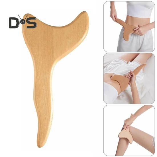 Деревянный терапевтический массажный инструмент, удобно держать, универсальное использование, снятие мышечного напряжения, удаление целлюлита, инструмент для моделирования тела