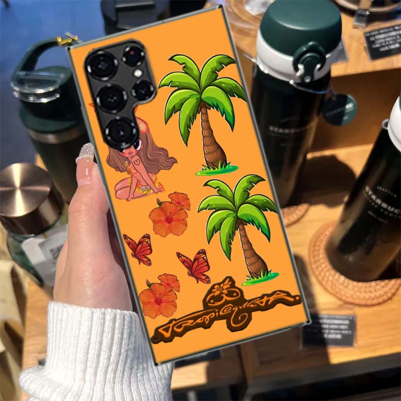 K-Karol G Tropicoqueta Чехлы Чехол для телефона для Samsung Galaxy S26 Ultra S25 Edge S24 S23 FE S21 Plus S20 S22 S10 Чехол TPU Capa Она