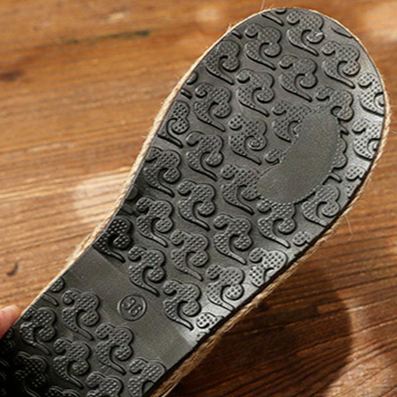 Женские тапочки, летние женские тапочки с вышивкой на плоской подошве, лаконичные женские тапочки ручной работы в стиле ретро с цветами