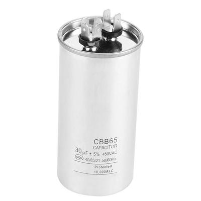 CBB65A‑1 30uF AC 450V цилиндрический конденсатор двигателя для двигателей кондиционера холодильника
