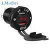 LMoDri Автомобильное быстрое зарядное устройство Интеллектуальный адаптер питания QC 3,0 Dual USB Автомобильный разъем постоянного тока 12 В-24 В прикуриватель 2 порта