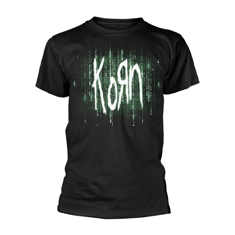 Korn Matrix Black T-Shirt NEW OFFICIAL