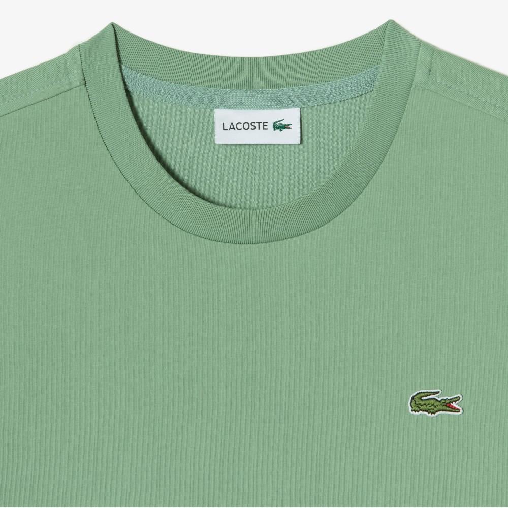 [Lacoste] Men's Basic Crew Neck Short Sleeve T-Shirt TH380E-56G02M