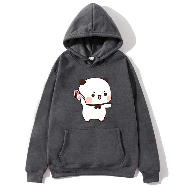 Бубу бросает шлепанцы в Дуду, так как он дразнит Бубу Женская толстовка с капюшоном Дудус получил шлепанцы от Бу, так как он дразнит Бу Толстовка