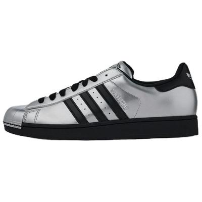 Originals Superstar 2 Низкие Скейтбордические Кроссовки Унисекс Серебристые KI9988