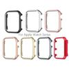 Бампер из алюминиевого сплава для Apple Watch 9, 8, 7, 6, 5, 4, 3, 2, 40 мм, 44 мм, 38 мм, 42 мм, 41, 45, 49 мм, чехол для iWatch, защитный чехол с металлическим каркасом, серия чехлов