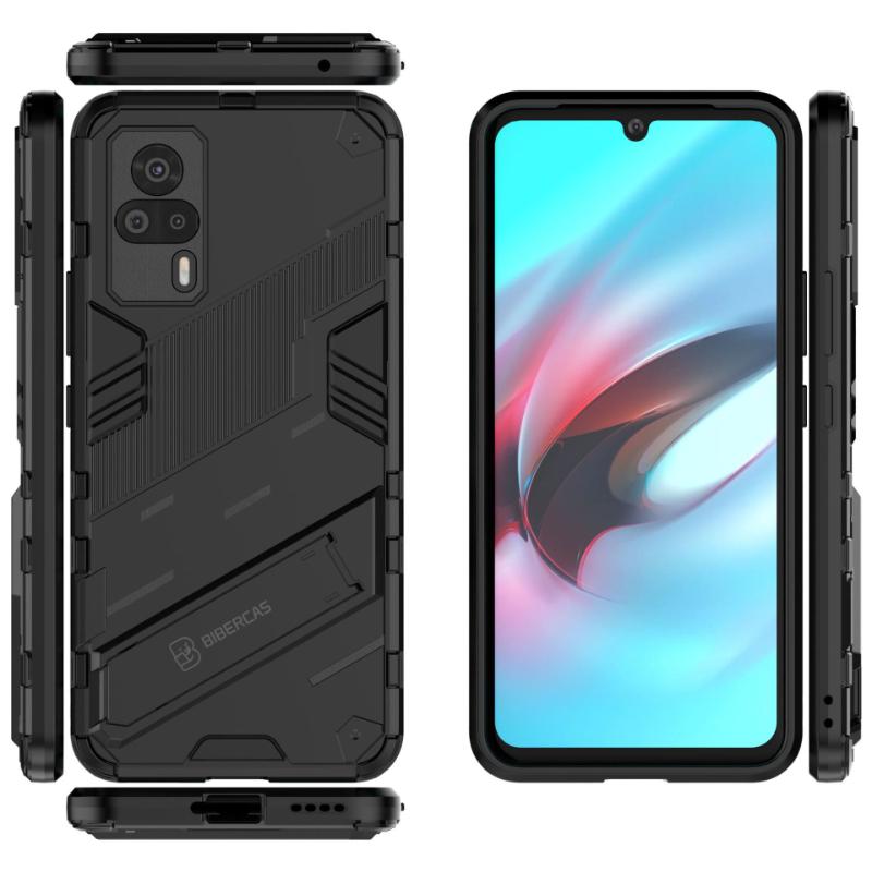 For Vivo S9E S9 E 5G Armor Shockproof Phone Case Back Cover Magnetic Kickstand Anti-Fall Protect Coque Cases