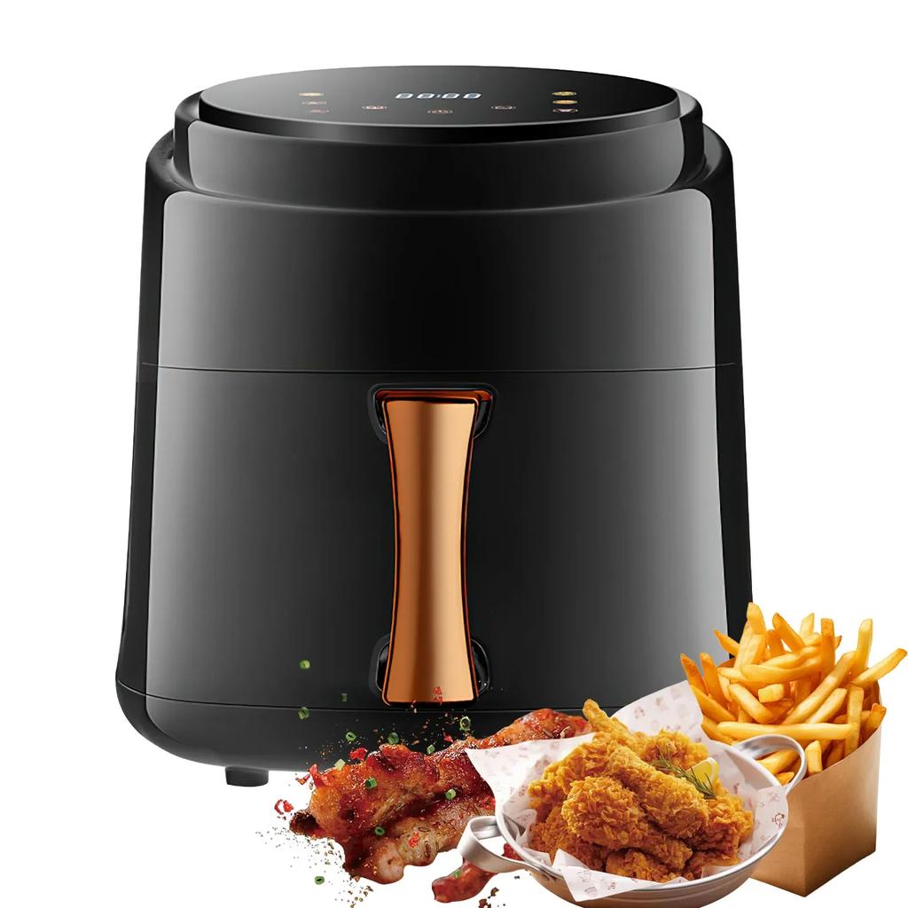 1400W 8L Air Fryer Without Oil Household Intelligent Deep Air Fryers Oven 360 Hot Air Circulation Cooker Smart Touch AirFryer