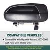Наружная ручка задней двери автомобиля для Hyundai Accent 2000 2001 2002 2003 2004 2005 2006 83650-25000 83660-25000