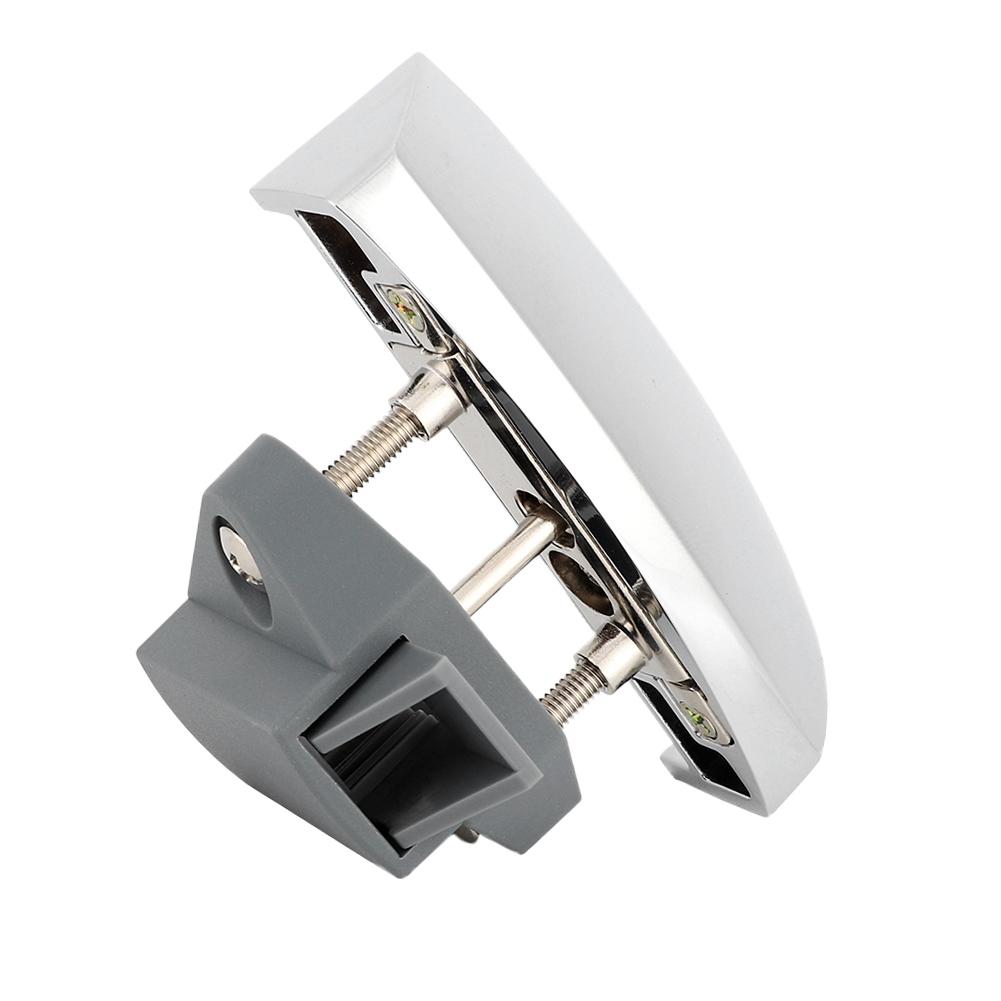 Chrome Fit for Caravan RV Cabinet Drawer Push Lock Latch Furniture Door Push Handle Lock