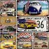 Винтажный Металлический Знак Номерной Знак Pin Up 15x30см