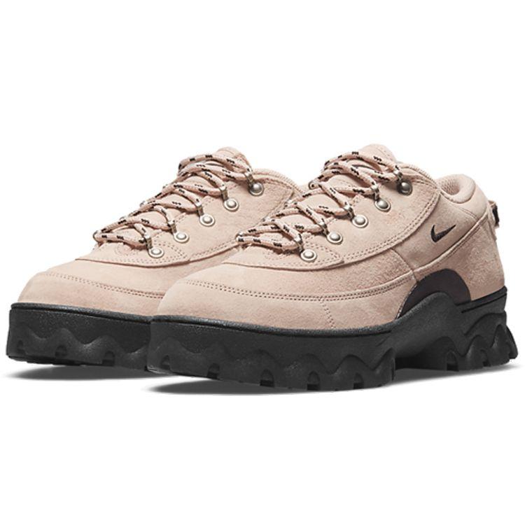 Nike Lahar Low Fossil Stone Черные женские кроссовки Кремово-оранжевые DB9953-201