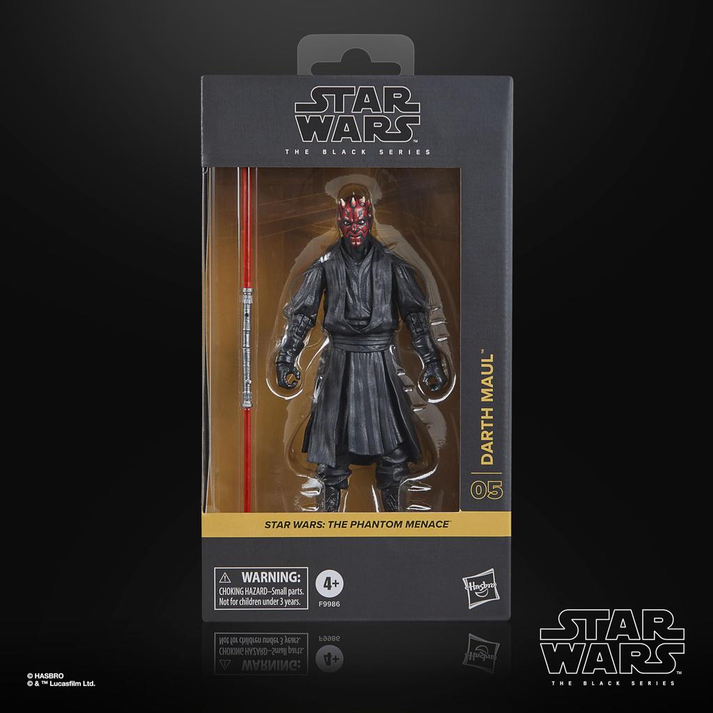 Hasbro Звездные Войны Черная Серия Дарт Мол Фантомная Угроза 15см Фигурка для Коллекции F9986 Маул, Войны (аутентичный)