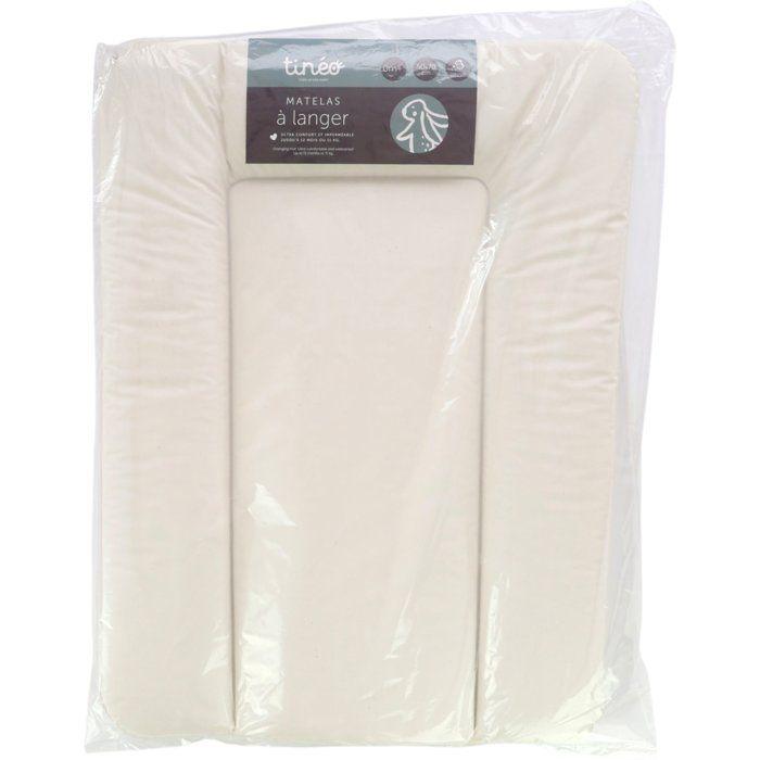 Matelas à langer - TINEO - ESSENTIEL - PVC - Ecru