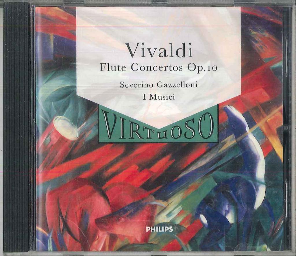 CD СЕВЕРИНО ГАЗЗЕЛЛОНИ I MUSICI Антонио Вивальди Концерты для флейты Op. 4222602 Европа Классика Б/у