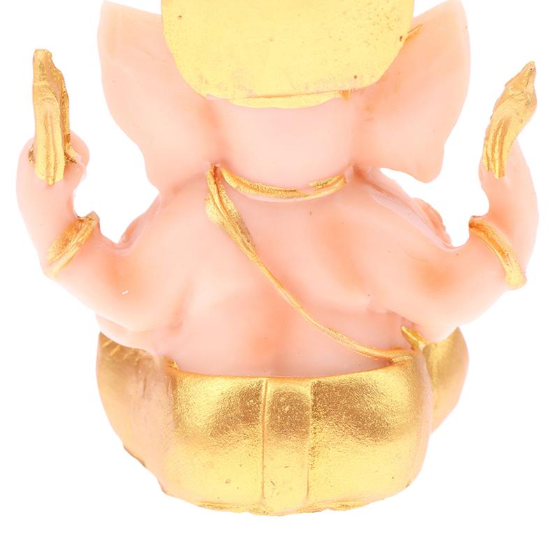 Барная стойка, кассир, рабочий стол, украшение своими руками, золотой Господь Ганеша, статуя Будды, скульптуры бога-слона, статуэтки Ганеши