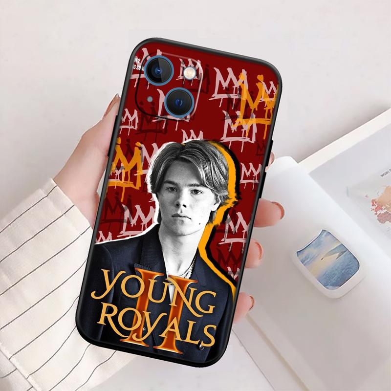 RP75 Young Royals Phone Case for Samsung Galaxy A11 A12 A13 A15 A52S A53 A55 A56 A70 A71 A72 A73 F06 F16 F56 S10 Plus S10e