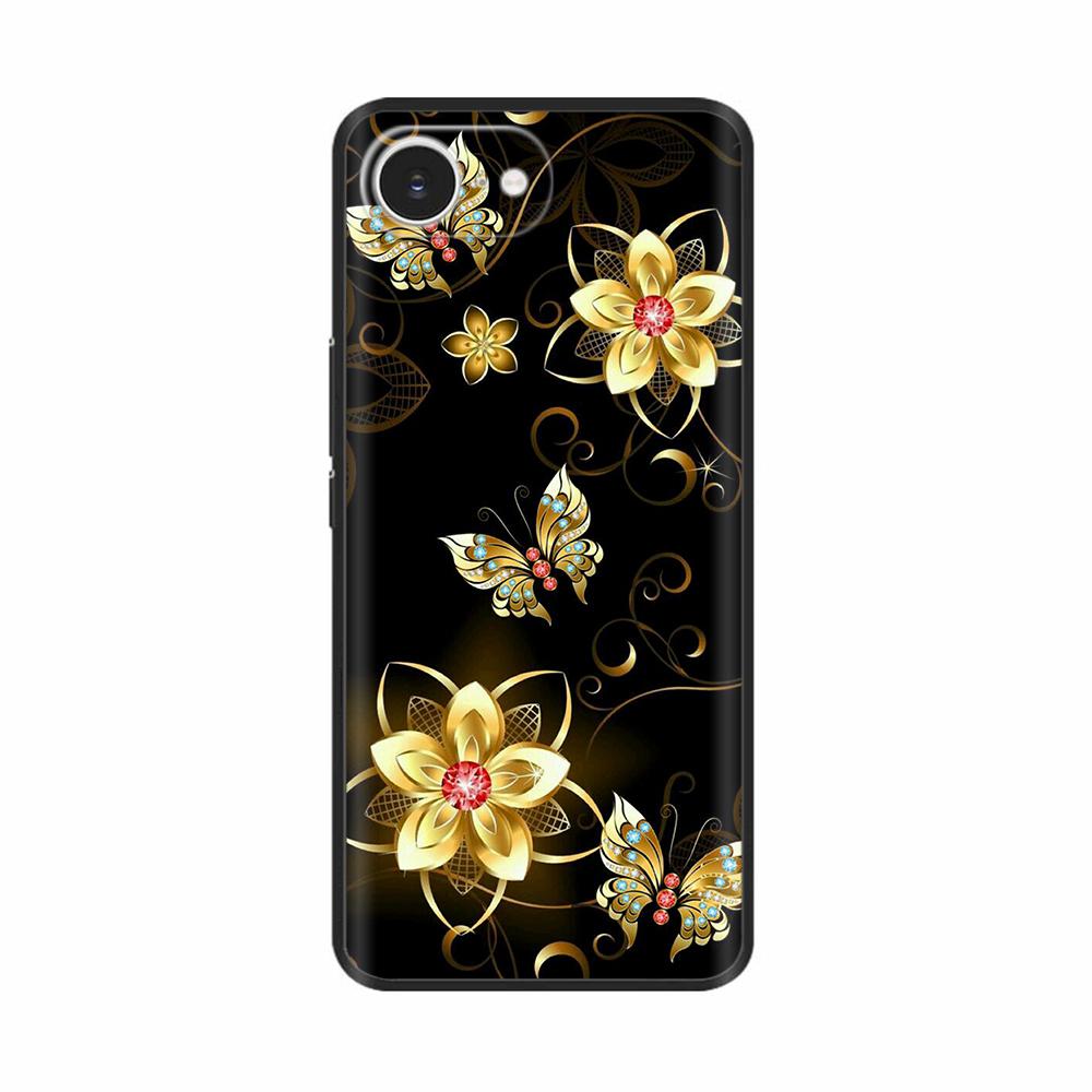 For iPhone 16e Case Black Silicone Painted Case For iPhone 16e Cover TPU Anti-drop Phone Protector Cover For iPhone 16 E Cases